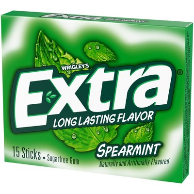 Extra Spearmint Sugar-Free Chewing Gum - 15ct, 3 of 10
