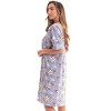 Just Love Short Sleeve Nightgown Sleep Dress for Women - 2 of 3