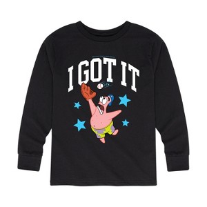 Boys' - SpongeBob SquarePants - I Got It Long Sleeve Graphic T-Shirt - 1 of 4