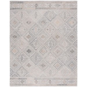 Abstract ABT880 Handmade Tufted Area Rug - Grey/Beige - 8'-0" x 10'-0" - Safavieh - 1 of 4