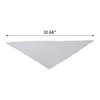 Unique Bargains French Lace Triangle Bandana White 1 Pc - 3 of 4