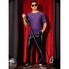 INSPIRE CHIC Men's Short Sleeve Crew Neck Party Sheer Mesh T-Shirt - 2 of 4