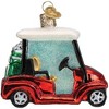 Old World Christmas Blown Glass Ornament for Christmas Tree, Golf Cart - 3 of 4