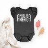 Made In America Rounded - Baby Flutter Sleeve Bodysuit - 4 of 4