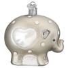 Old World Christmas 3.25 In Baby's 1St Elephant Strong Family Ties Tree Ornaments - 2 of 3