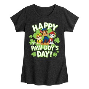 Girls' - Nickelodeon - Paw Patrol Fitted Short Sleeve Graphic T-Shirt - 1 of 3