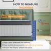 Swedrea Hybrid Mattress Breathable Medium Cooling Memory Foam Bed-in-a-Box White - 2 of 3