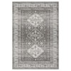 8x10 Area Rugs - Ultra-Thin Washable Rug with Non-Slip Backing, Ideal for Living Room, Bedroom, Kitchen Floor Carpet - Modern Abstract Style - 2 of 4
