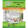 Larissa Veronica White Chocolate Mint Sumatra Decaf Coffee (Gourmet, Naturally Flavored, Whole Coffee Beans) (8 oz, ZIN: 561392) - 2 of 4