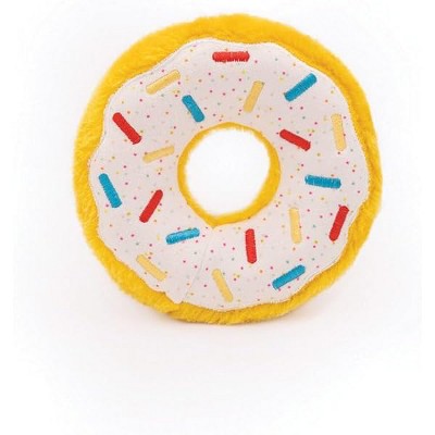 ZippyPaws Donutz - No Stuffing Dog Toys to Keep Them Busy, for Small and Medium Dogs, Squeaky Pet Toy for Boredom, Unstuff...
