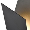 C Cattleya 11 in. Matte Black LED Outdoor Wall Light - 3 of 4