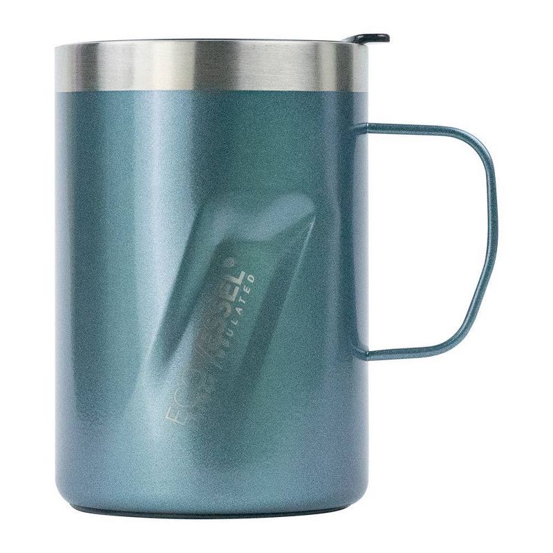 EcoVessel 12oz Transit Insulated Stainless Steel Coffee and Camping Mug, 1 of 4