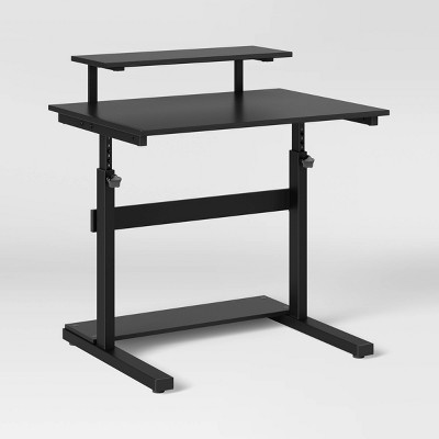 Adjustable Standing Desk Black - Room Essentials™