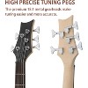 Karl Home 5 String Electric Bass Guitar Full Size Standard Kit - 2 of 4