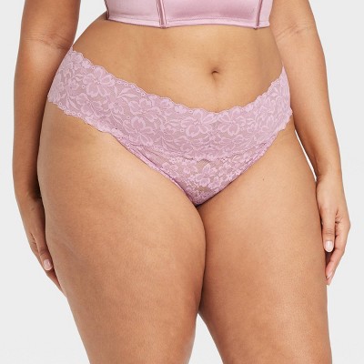 Women's Allover Lace Thong Underwear - Auden™