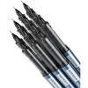 Arteza Roller Ball Pens, Black Ink, 0.5 mm Needle Point - 40 Pack - image 4 of 4