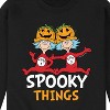 Men's - Dr. Seuss - Spooky Things Graphic Fleece Sweatshirt - 2 of 4