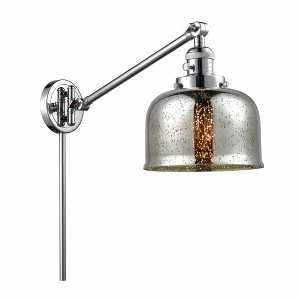 Bell - 1 Light Swing Arm Wall Sconce In Industrial Style-25 Inches Tall and 8 Inches Wide - 1 of 1