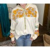 Women's Sweet Cream Mix Hoodie - Easel - 4 of 4