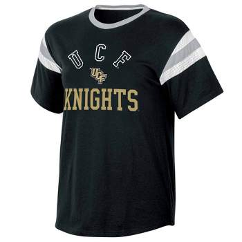 NCAA UCF Knights Women's Short Sleeve Stripe T-Shirt