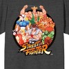 Street Fighter Classic Art Inside Black Circle Women's Charcoal Heather Crew Neck Short Sleeve Tee - 2 of 3
