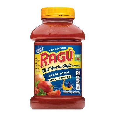 Ragu Old World Style Traditional Pasta Sauce 45oz Target