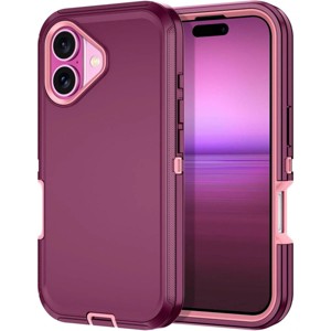 Entronix Case Compatible with iPhone 16 Plus - Triple-Layer Heavy Duty Protection - 1 of 4