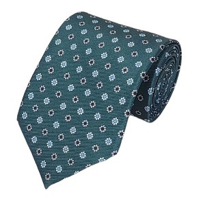 Men's Geometric Printed Design 100% Micro Fiber 3.25" W x 58" L Necktie - 1 of 3