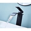 Gulches Waterfall Spout Bathroom Sink Faucet - Single Handle, Stainless Steel, Pop-Up Drain, No Overflow - 4 of 4