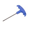 Unique Bargains S2 Steel Repair Tool T-Handle Hex Key Wrench Blue - 3 of 4