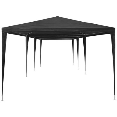 Anthracite Large Outdoor Party Tent with Steel Frame