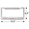 University of Arkansas at Little Rock Full Size Standard License Plate Metal Frame - 4 of 4