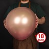 PartyWoo Balloons Metallic Rose Gold 18 Inch 20 pcs - 2 of 4