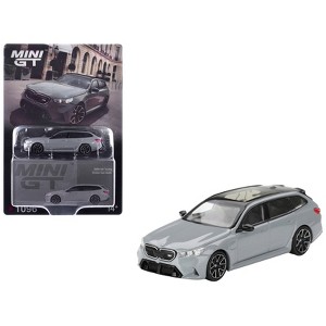 BMW M5 Touring Brooklyn Gray Metallic with Sunroof 1/64 Diecast