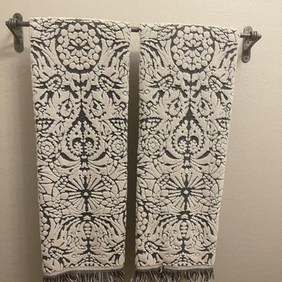 Target black 2025 and white towels