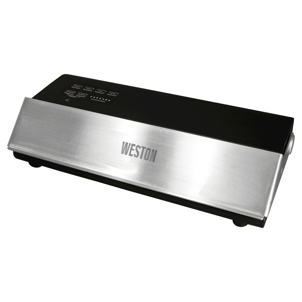 Weston 65-0501-W Professional Advantage Vacuum Sealer For Home (Black/Silver)