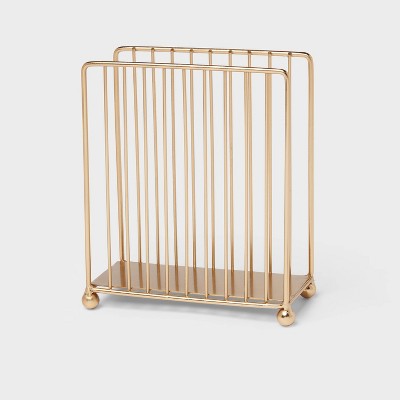 Delavan Collection Metal Wire Napkin Holder Gold - Threshold&#8482;_0