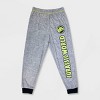 Boys' LEGO Jurassic World 2pc Hooded Pajama Set - Gray - 4 of 4