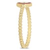 EVERLY JEWELRY | 14K Yellow Gold Pink and White  Evil Eye Ring - 2 of 4