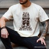Just a Dad Who Back With Milk Raccoon T-Shirt, White and Natural Funny Tee for Loyal and Cool Fathers| OrnamentallyYou - 4 of 4