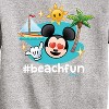 Boys' - Disney - Beach Fun Graphic Long Sleeve Fleece Sweatshirt - 2 of 4