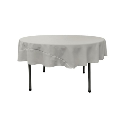 Slickblue Polyester Poplin Round Tablecloth 41 Different Colors 7 Sizes