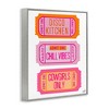 Stupell Industries Disco Kitchen Phrase Tickets Black Framed Giclee Art - 3 of 4