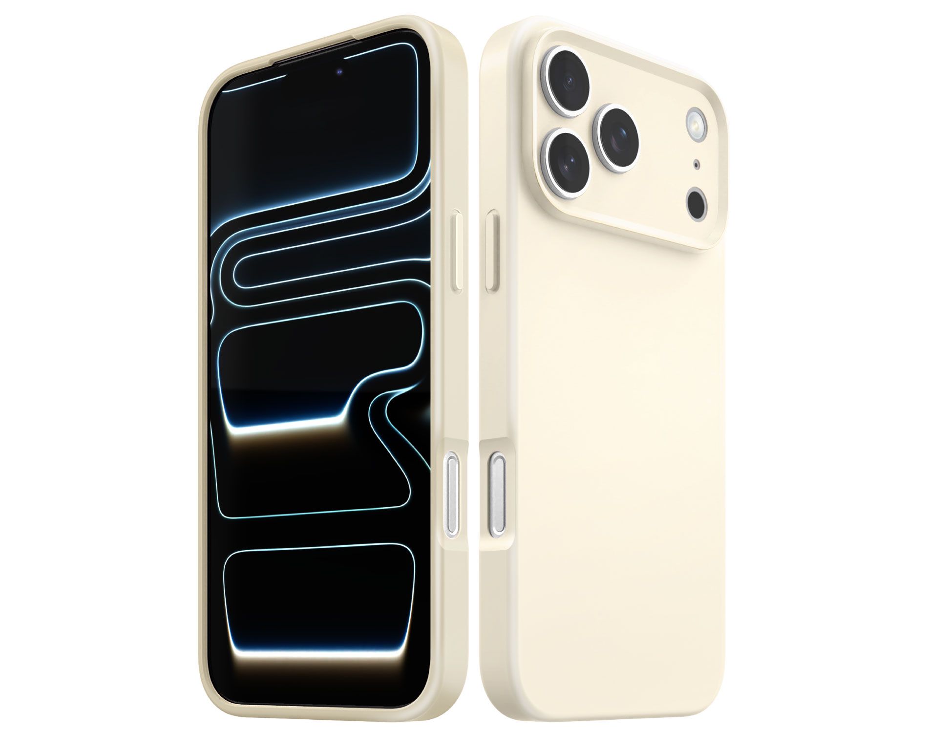 Vena For Apple iPhone 17 Pro Max Case Matte, Bump Resistant, Drop Protection Slim Protective Phone Case, Compatible with Wireless Charging, Beige