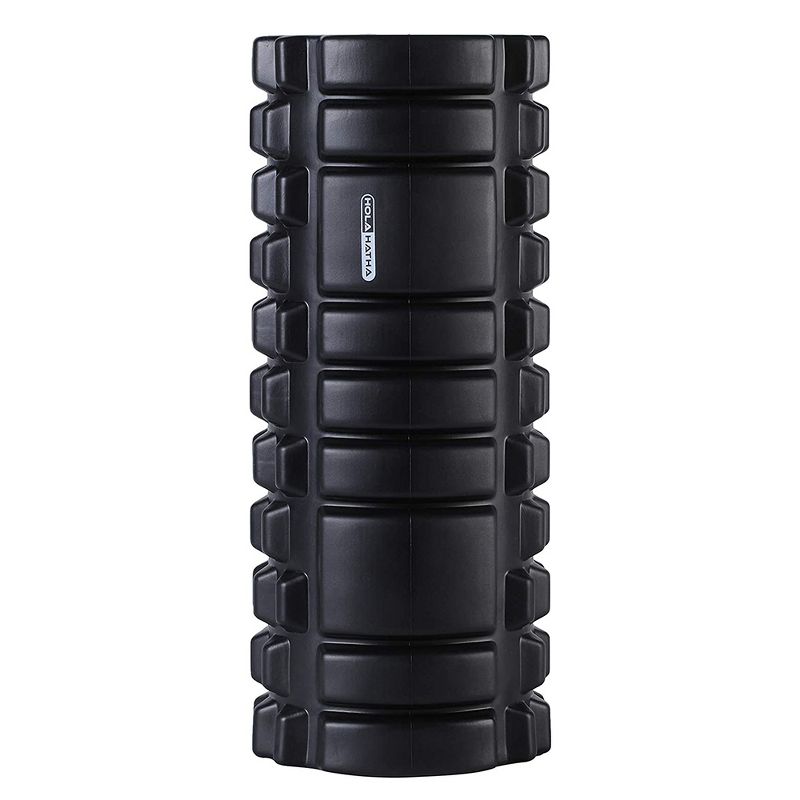 HolaHatha Portable Hollow High Density EVA Foam Muscle Roller for Deep Tissue Back Massage, Calf Therapy, Glute Massaging, Back Pain, and Leg Recovery, 4 of 7