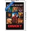 Trends International Child's Play - Which Chucky Are You Today Framed Wall Poster Prints - 3 of 4