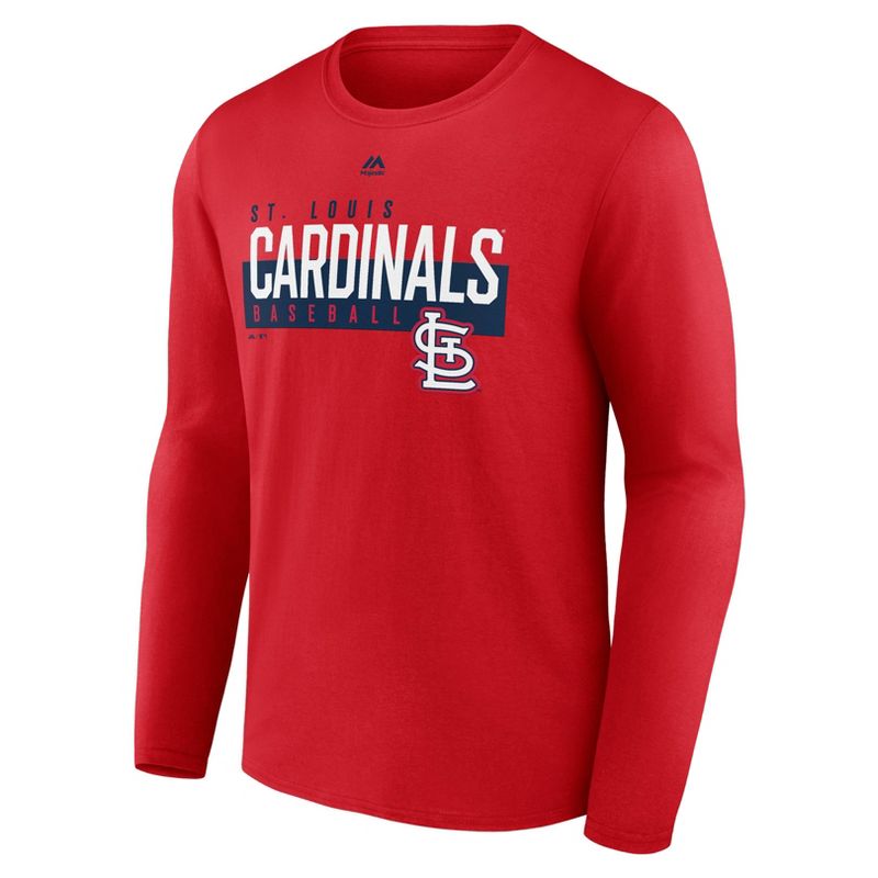 MLB St. Louis Cardinals Men&#39;s Long Sleeve Core T-Shirt, 2 of 4