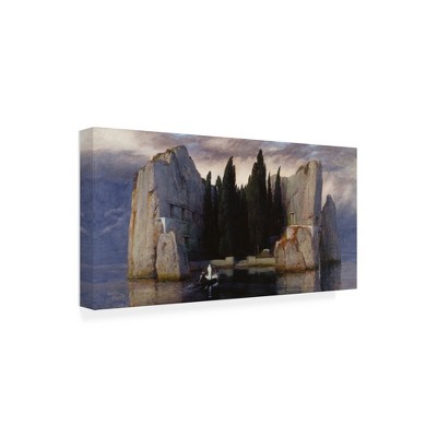 Trademark Fine Art -Arnold Bocklin  'The Isle of the Dead' Canvas Art