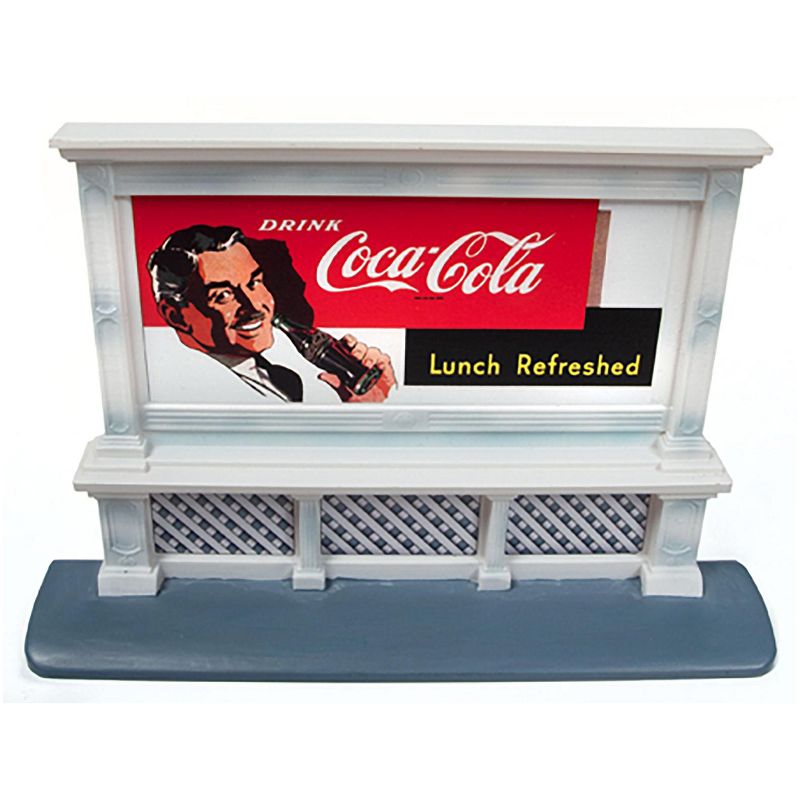 Outdoor Billboard "Coca Cola" for 1/87 (HO) Scale Models by Classic Metal Works, 2 of 4