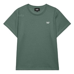 Dalix Womens Bow Lightweight High Waisted Tee - 1 of 4
